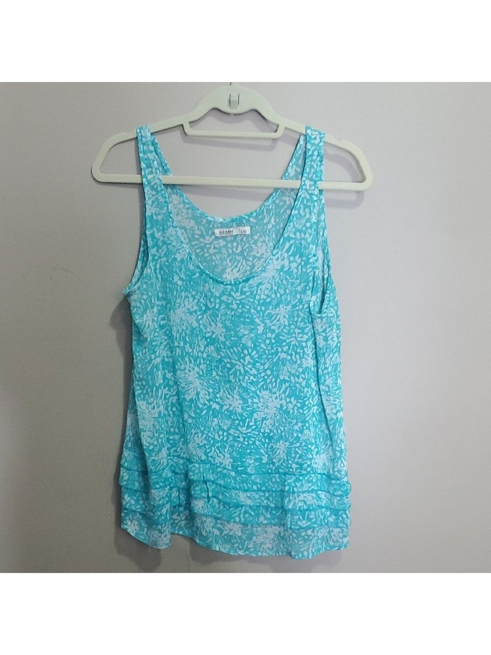 Old Navy Women's Blue Sleeveless Top Size Large